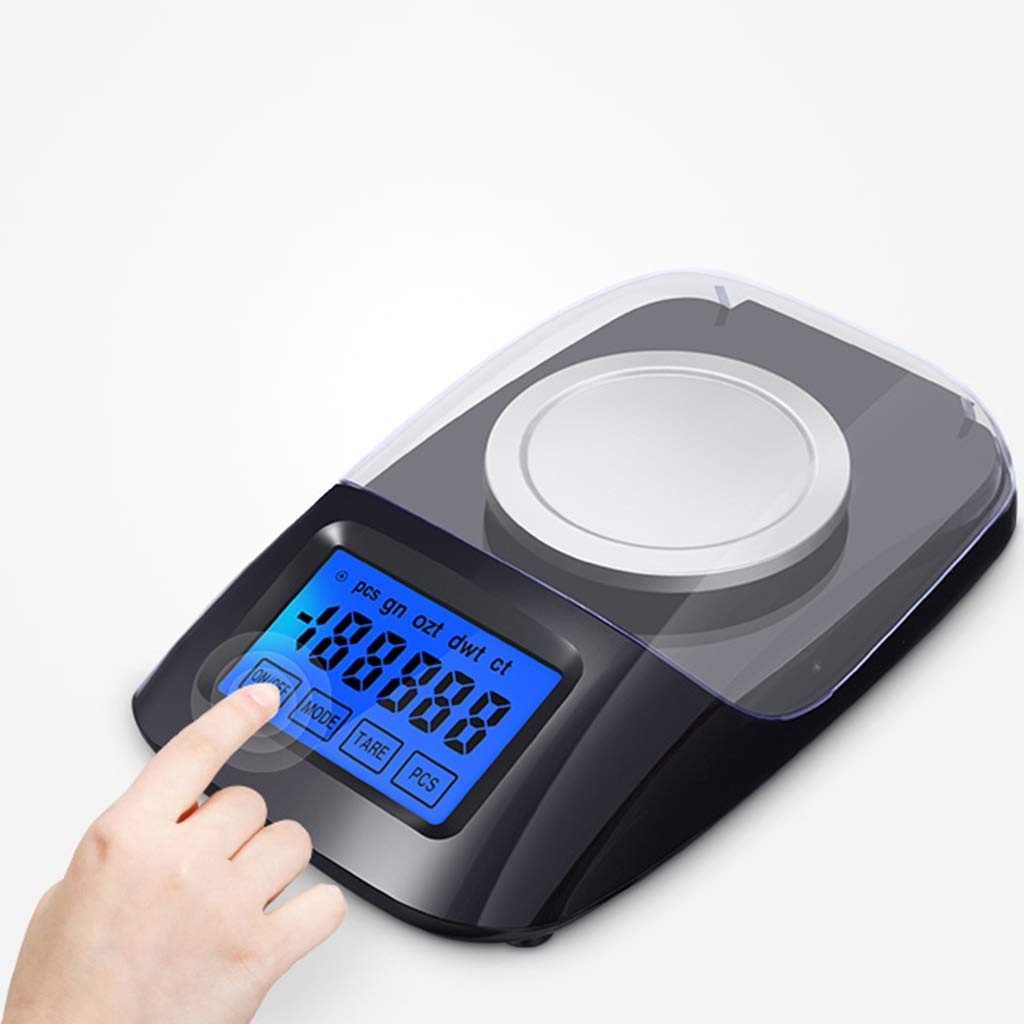 50G/0.001G Mini Jewelry Scales LCD Digital Pocket Weights Precision Balance for Laboratory,