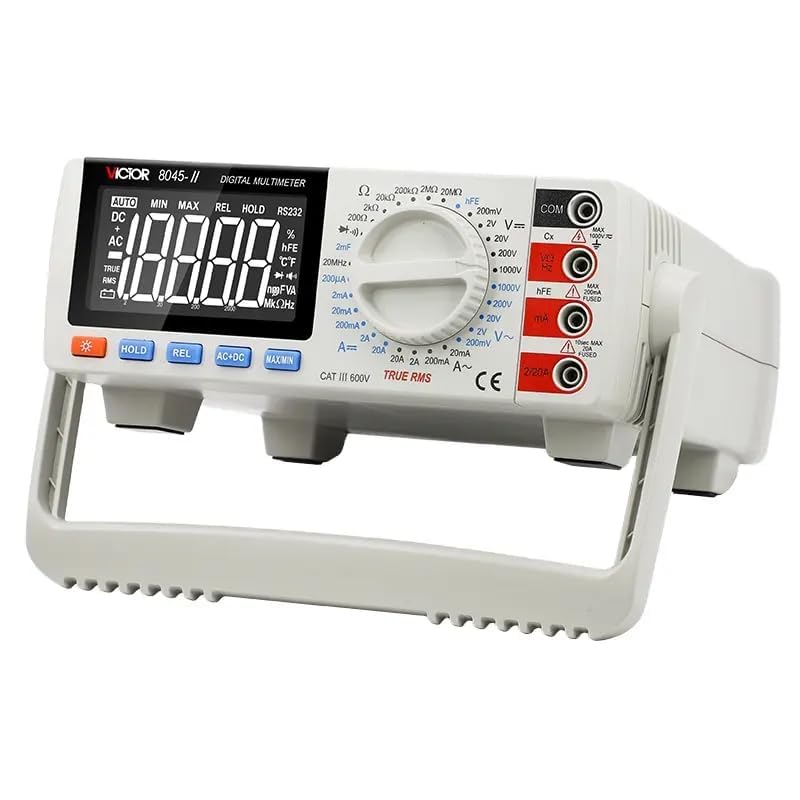 VC8045-II High Accuracy Digital Multimeter Resolution 10V Big LCD Display(Victor VC8045-II)