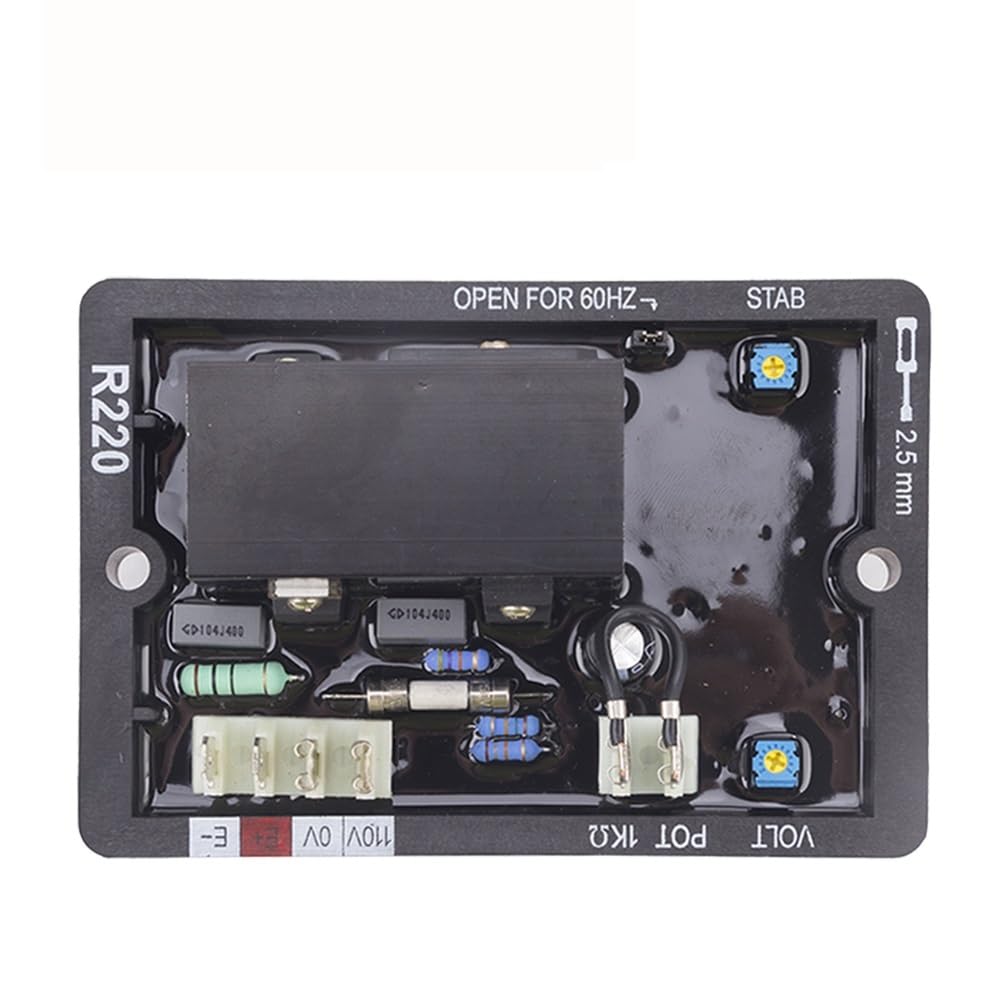 100KW AVR R220 Generator Voltage Regulator Stabilizer for Alternator AC Control Module Parts