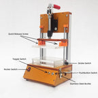 Multi-Functional PCB Circuit Board Test Stand, Universal Manual PCBA Test Rack Industrial PCBA Fixture Embryo Frame Stroke 60MM (125x90MM)