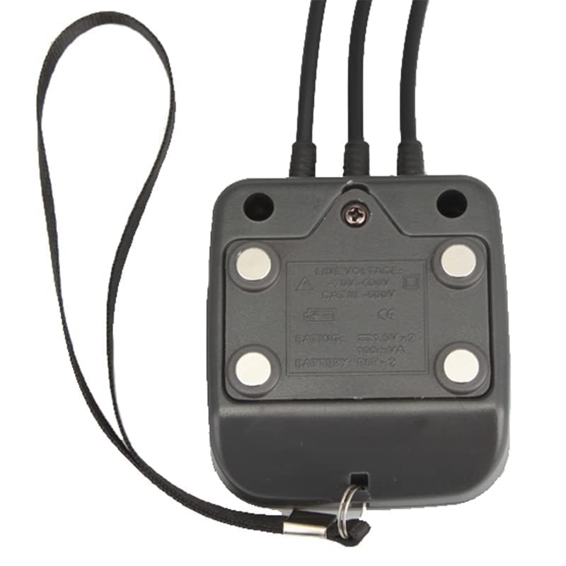 Non-Contact Three Phase Sequence Detector Rotation Monitor Instrument Phase Detector Detection Device with Diameter ø10mm to ø40mm Magnetic Base