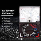 Analog Multimeter Plastic Gauge Shell AC D/C Volt Ohm Current Testing Mutimeter Electrical Pointer Multitester