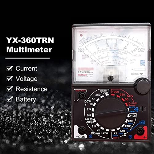 Analog Multimeter Plastic Gauge Shell AC D/C Volt Ohm Current Testing Mutimeter Electrical Pointer Multitester