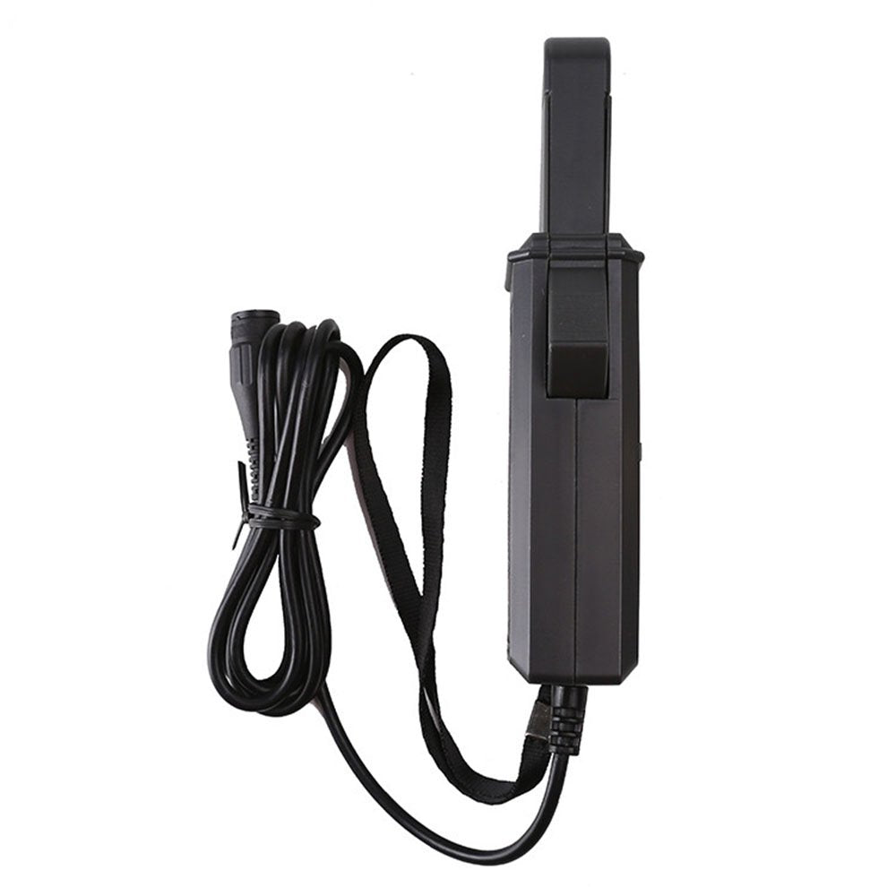 High Accuracy AC/DC Clamp Leakage Current Transducer Sensor with AC/DC ClampLeakage Current Sensor Probe 0mA to 60.0ALeakage CurrentAC600V Line Voltage 7mm Clamp Size Color Grey