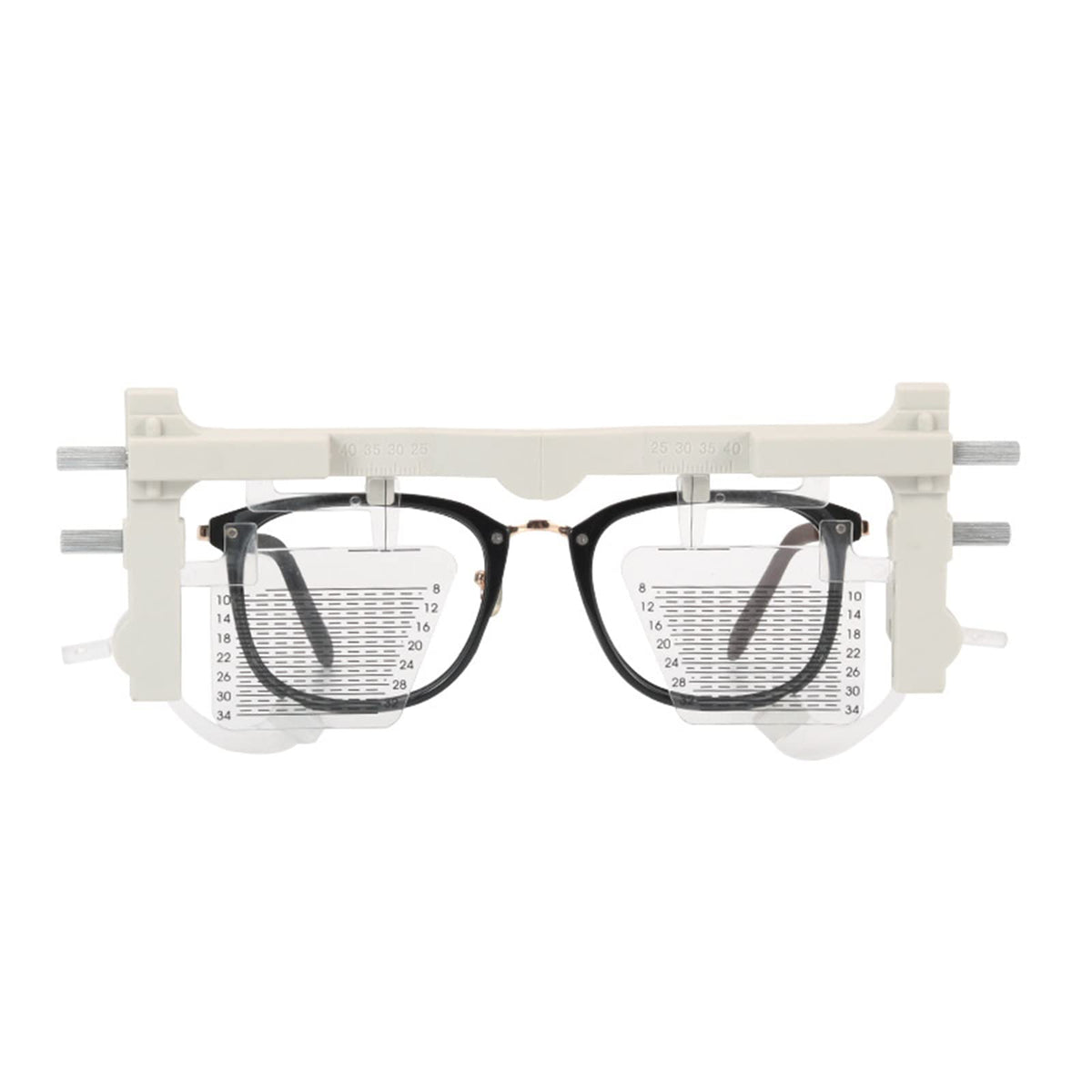 Pupilometer Distance Measure, Measure Optical Vernier, pupil height measurement, pupillary distance measuring instrument tool, pupillary distance pupil height meter, for eyeglasses optometry equipment