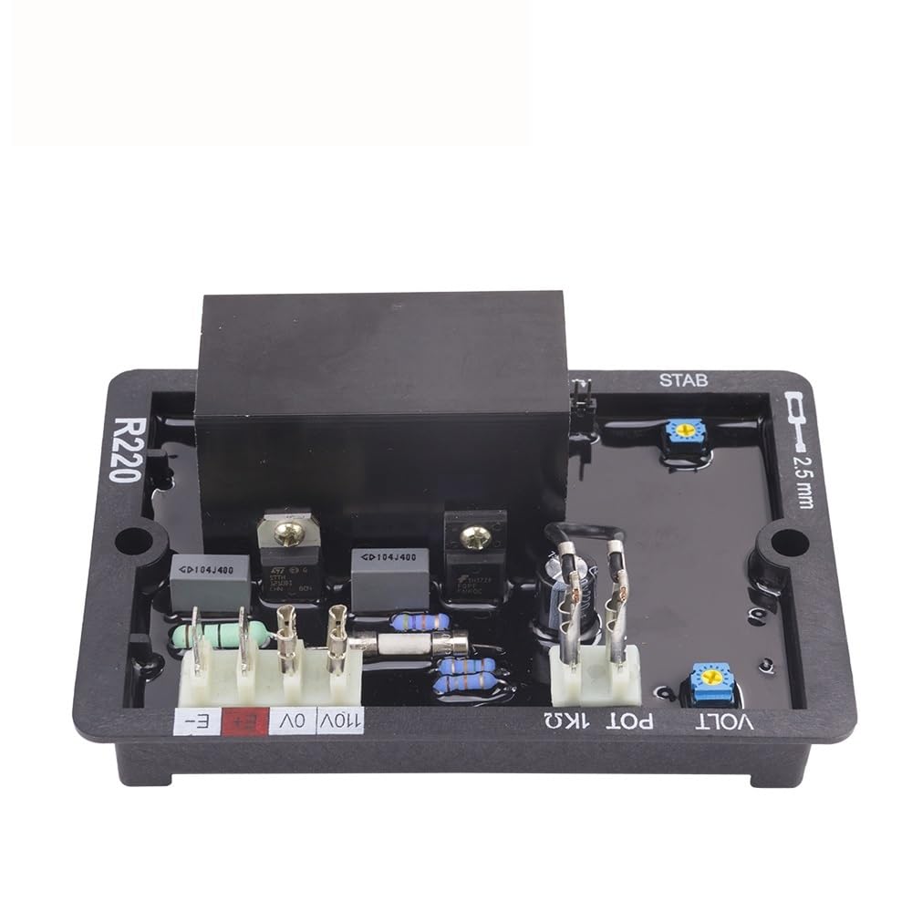 100KW AVR R220 Generator Voltage Regulator Stabilizer for Alternator AC Control Module Parts
