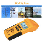 Smart Sensor AR600E Ultrasonic Cable Height Meter 6 Cables Measurement LCD Display Measuring Range(Height 3-23m,Plane 3-15m)