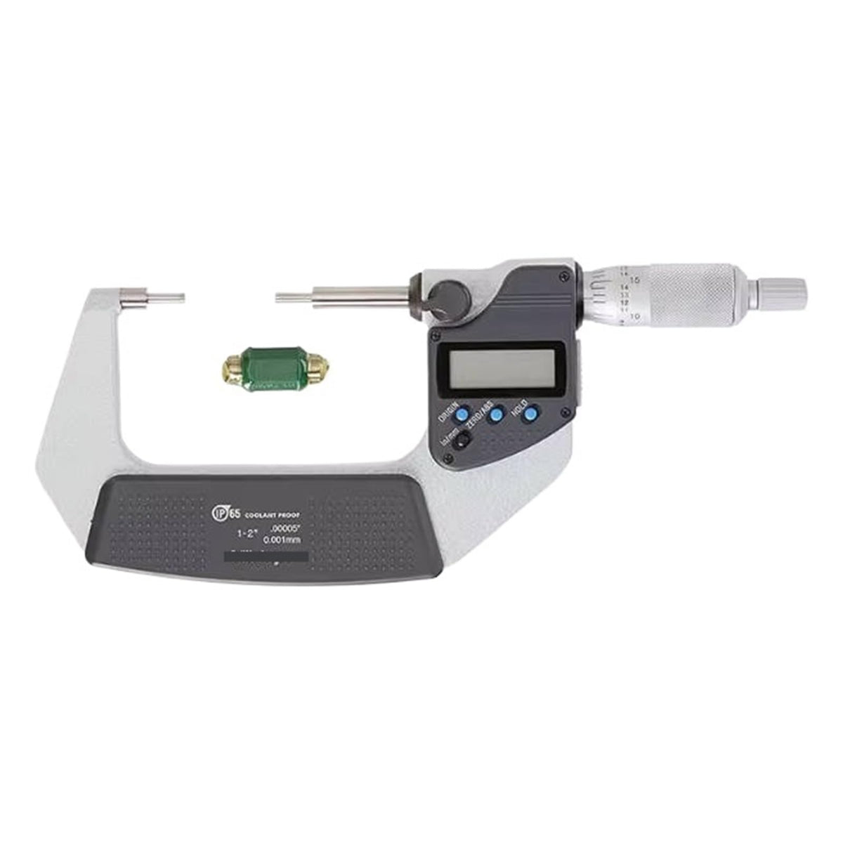 Spline Outside Micrometer 1-2 Inch Caliper Type with Carbide Tips 331-352-30 Machinist Tool for Metalworking