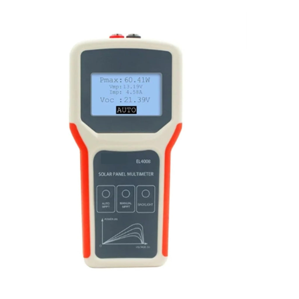 EL400B Photovoltaic Panel Multimeter Solar MPPT Tester Voltage Current Power Test Meter Multi