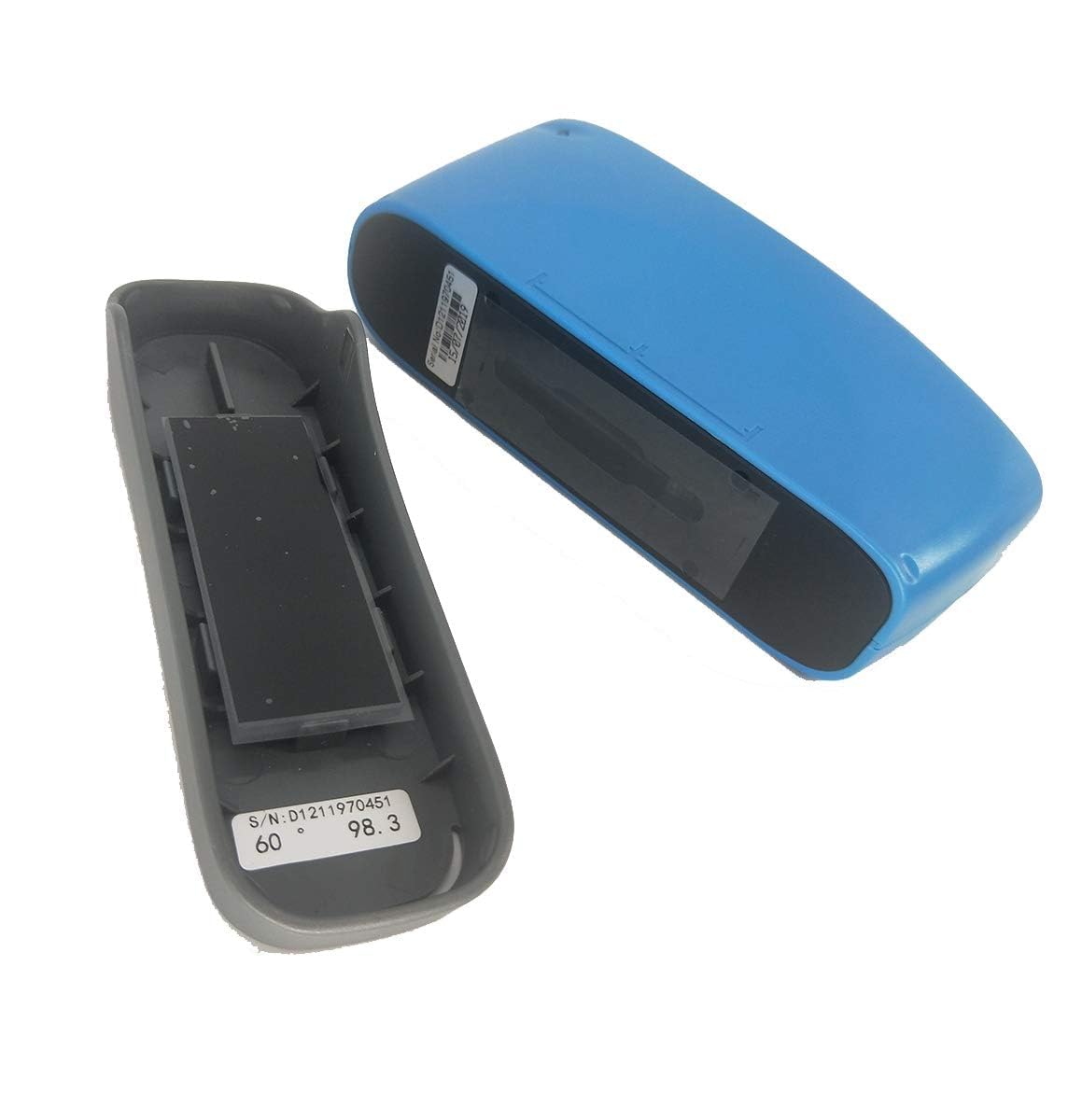 60 Degree Gloss Meter Single Angle Gloss Meter with Test Angle 60° Test Range 0-1000GU for Paint Ink Coating Electroplating Plastic Electronics Hardware and Other Fields