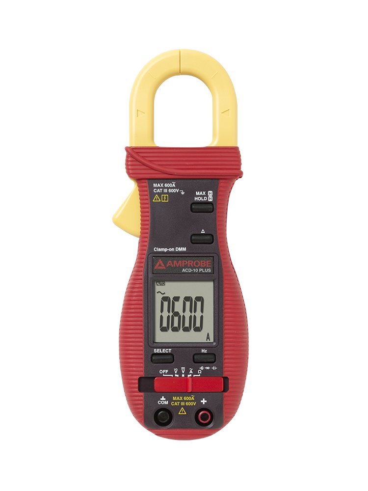 Amprobe 3037808CAL PLUS 600 A Clamp Multimeter with a NIST-Traceable Calibration Certificate with Data