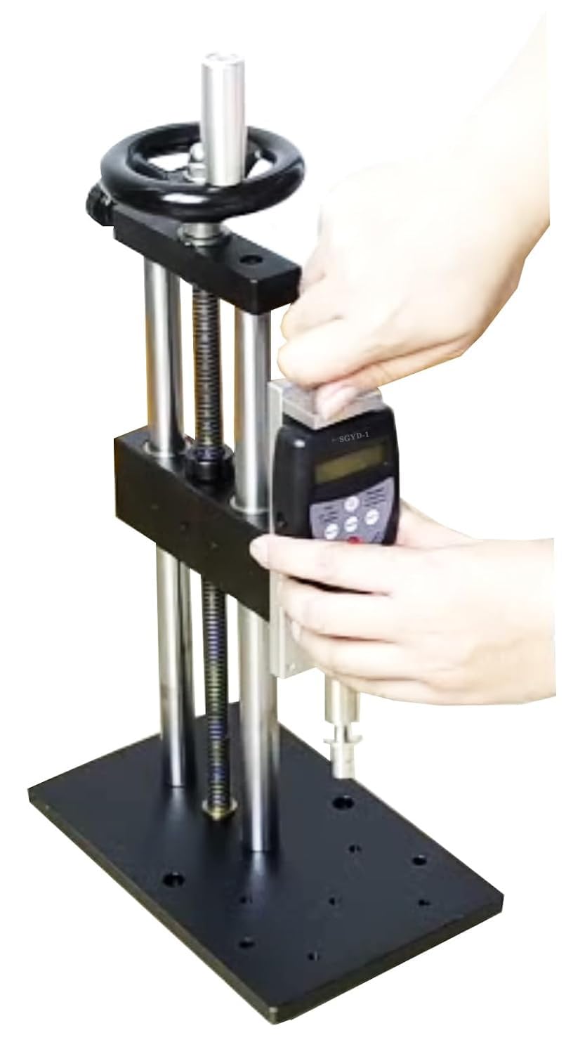 Fruit Penetrometer and Test Stand with USB Data Cable and Software Measurement Range 0.2~5.0kgf/cm² Tip Diameter 3.5mm Pressing Depth 10mm for Small Fruit Soft Fruit