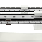 Three Beams Scale with Stainless Steel Weighing Platter, 2610g Capacity, 0.1g Accuracy, Mechanical Balance Scale for Industrial and Agricultural Weighing