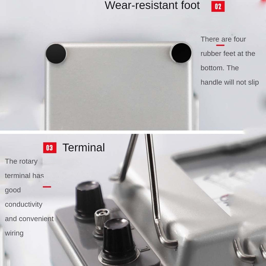 Megohmmeter, 2500V/2500MΩ Handheld Insulation Resistance Tester, Suitable for On-site Measurement of High Resistance