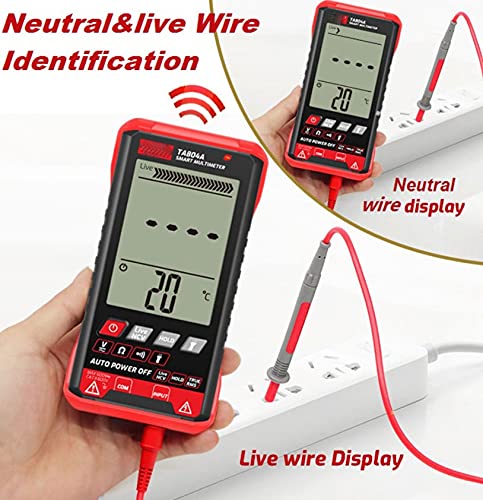 Digital Multimeter Professional Auto Tester True RMS Multimeter Thin Intelligent Voltage Meter