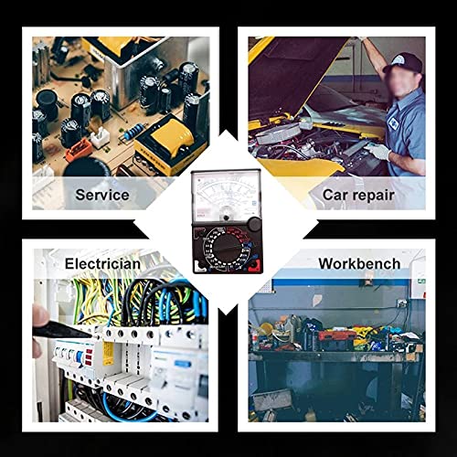 Analog Multimeter Plastic Gauge Shell AC D/C Volt Ohm Current Testing Mutimeter Electrical Pointer Multitester