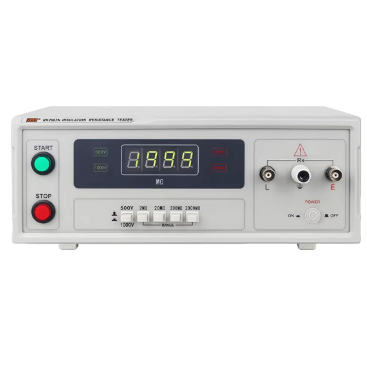 RK2682N RK2683AN Digital Insulation Resistance Tester Digital Megohmmeter AC DC Tester(RK2682N 2GΩ 1kV)