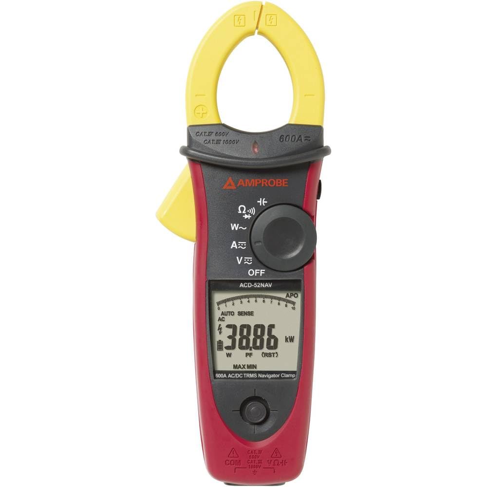 Amprobe - 3729945 ACD-50NAV 600A AC Power Quality Clamp Meter