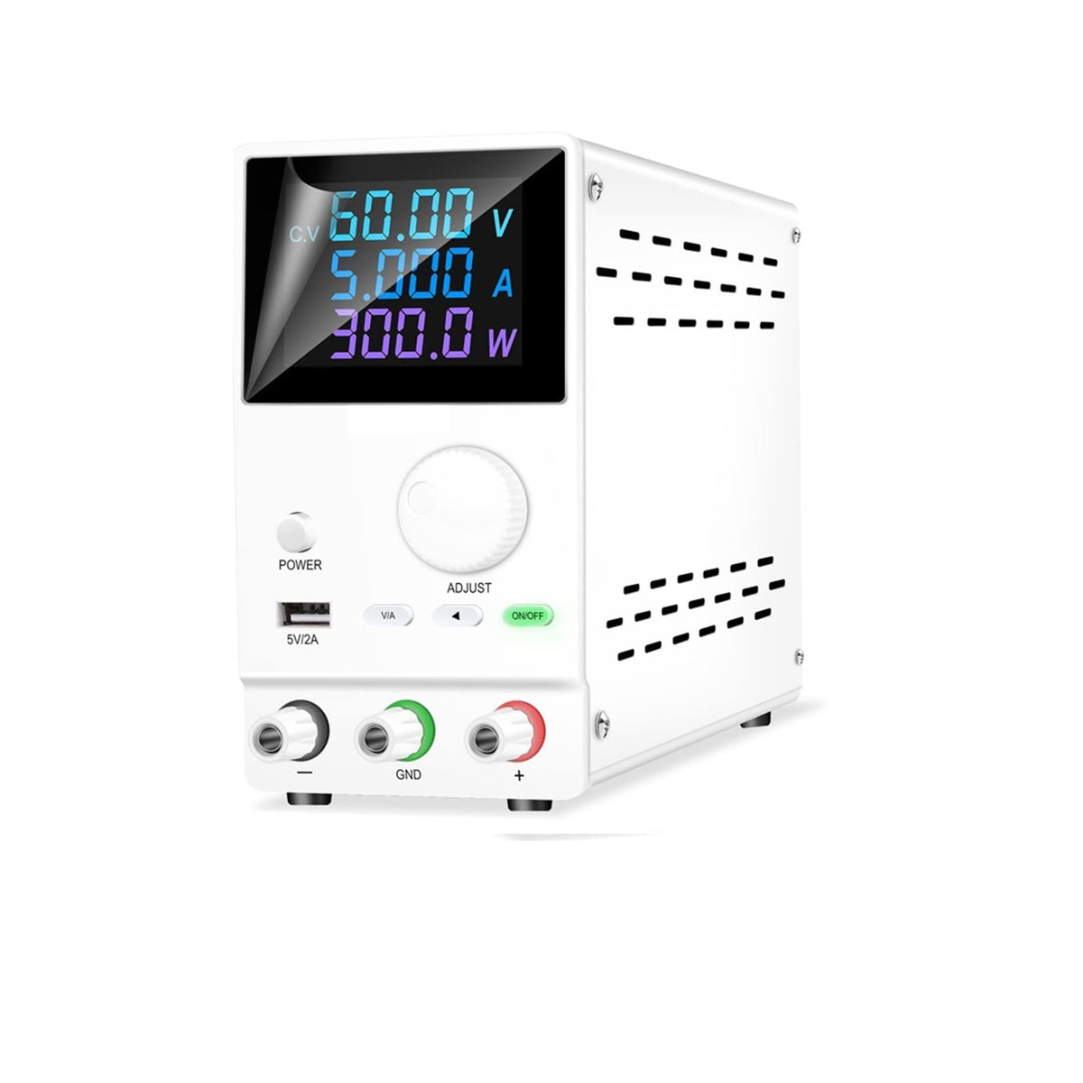 DC Lab Laboratory Power Supply with Regulator Adjustable Bench Source Current Voltage Stabilizer