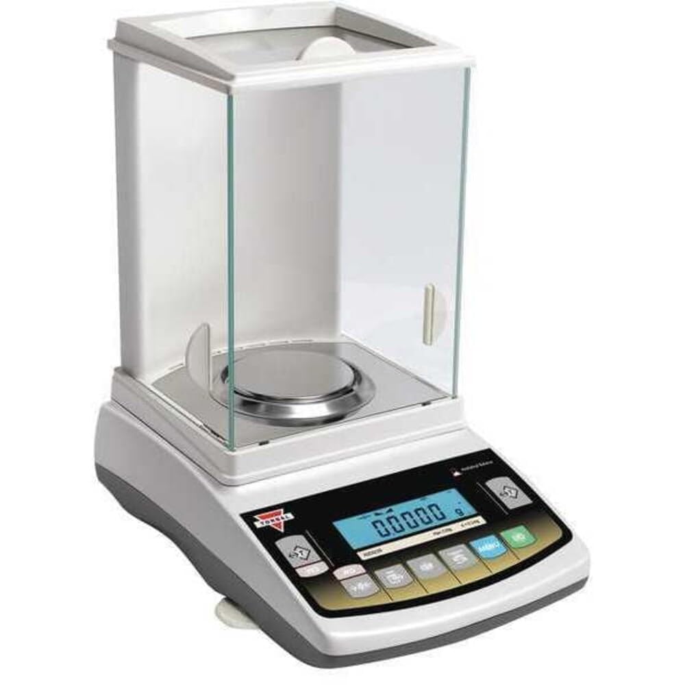 AGCN120 Analytical Scale, 120g x 0.0001g (0.1mg Readability), Auto-Internal Calibration, Die-Cast Metal Housing, Electromagnetic Load-Cell