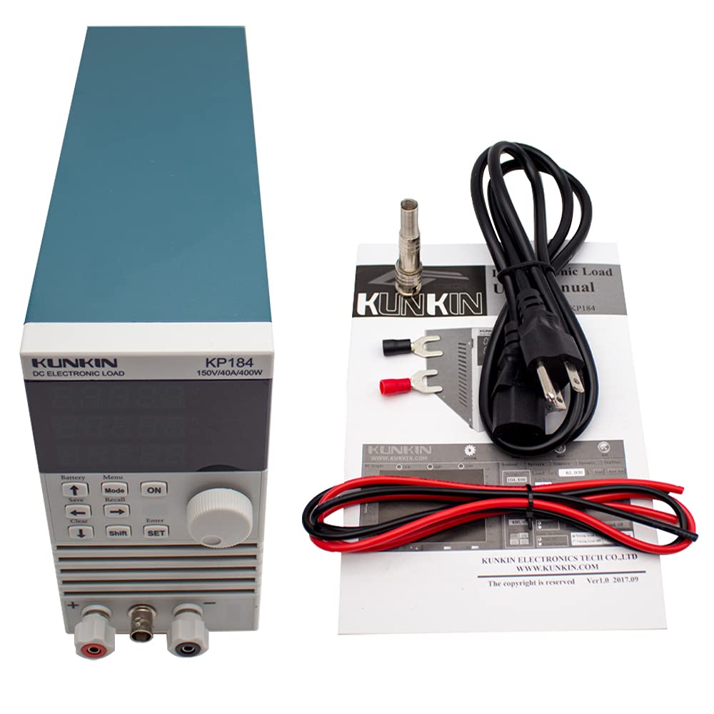 KP184 DC Electronic Load Battery Capacity Tester Internal Resistance Tester Power Tester MODBUS RS485/232 400W 150V 40A