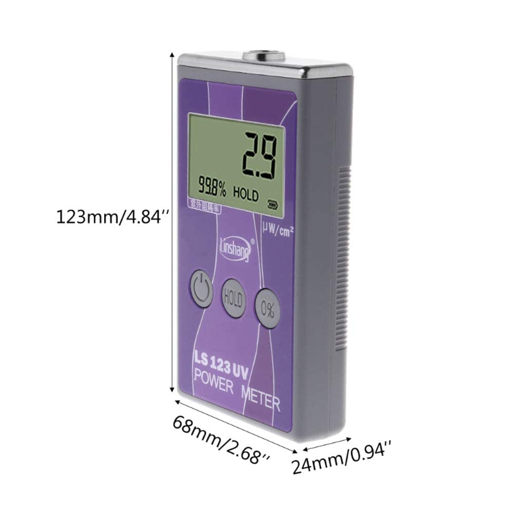 Handheld UV Power Meter UV Intensity Rejection Rate Measuring