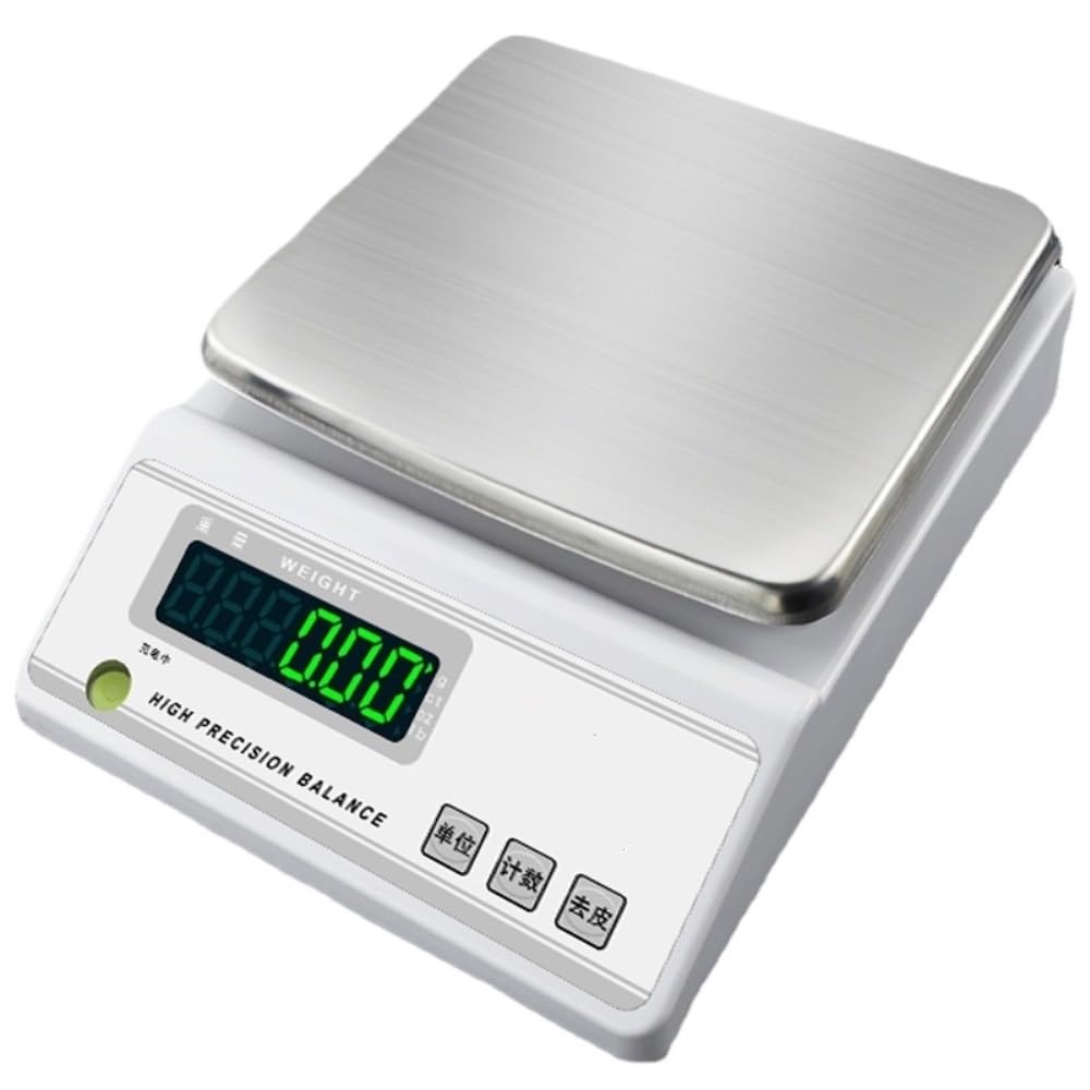 Digital Balance, 0.01g Precision Gold Lab Counting Scale