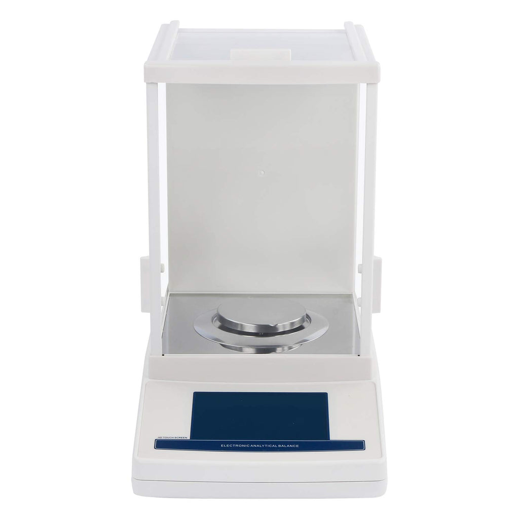 U.S. Solid 0.1mg Analytical Balance, 220g x 0.0001g Touch Panel Lab Scale, Auto Internal Calibration, RS232, Piece Counting, Percent Weighing, Adjustable Stability & Display Speed, g, oz, ct, mg