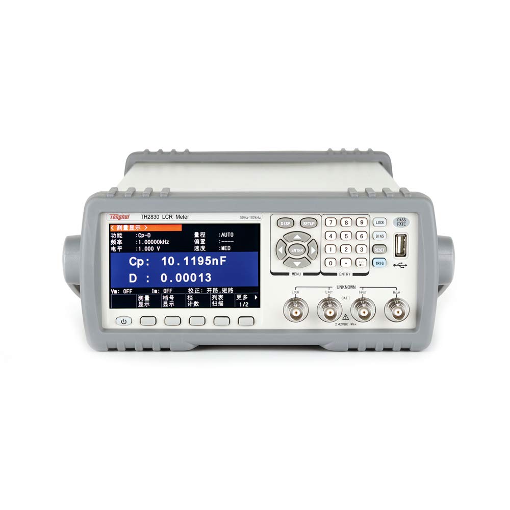 TH2830 Digital LCR Meter with 50Hz-100kHz with 34 Frequency Points