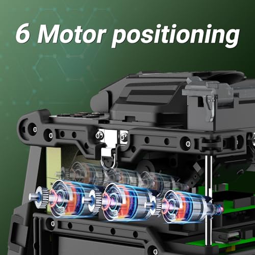 FX39 Fiber Fusion Splicer Six Motors Core Alignment 6s Splice; 16s Heat +1310/1550nm 26/24dB Touch Screen 4.3 Inch SM OTDR Built in OPM, OLS, RJ45