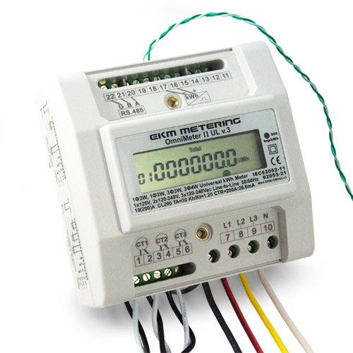 kWh Meter - Universal EKM OmniMeter II UL v.3