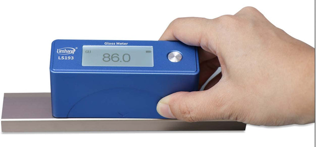 LS193 Gloss Meter glossmeter with Micro Measuring Aperture Angle 60°, Range 0-1000GU.