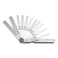 Starrett 245 Engineer's Combination Taper, Wire, And Thickness Gage, 1/2" Width, 4-3/4" Length