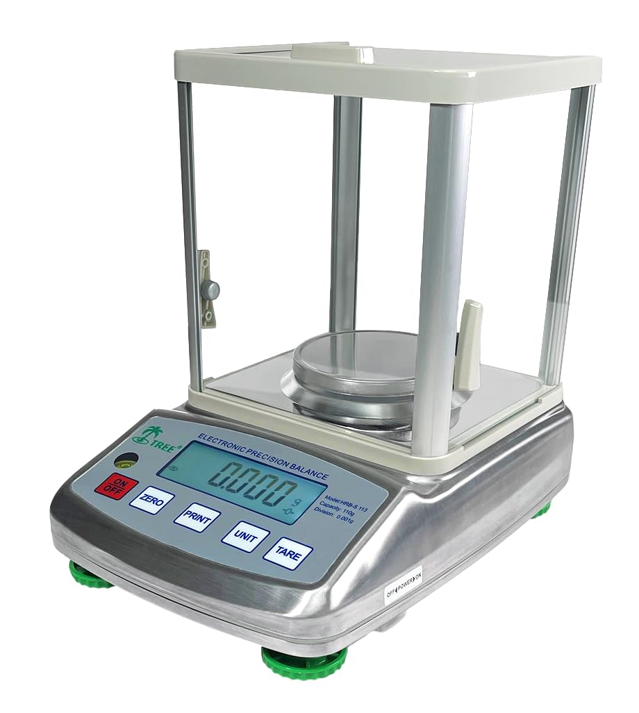 Stainless Steel Precision Balance, 1000 g x 0.01 g Digital Lab Scale