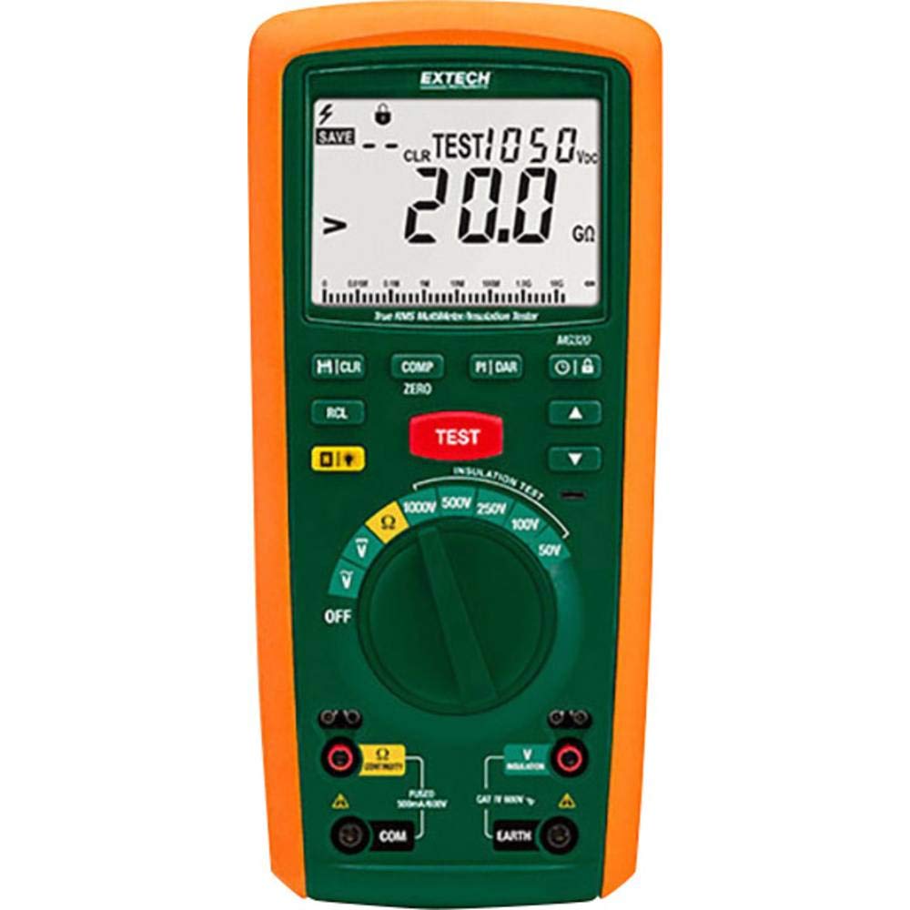 Extech MG320 Insulation Resistance Tester and True RMS Multimeter