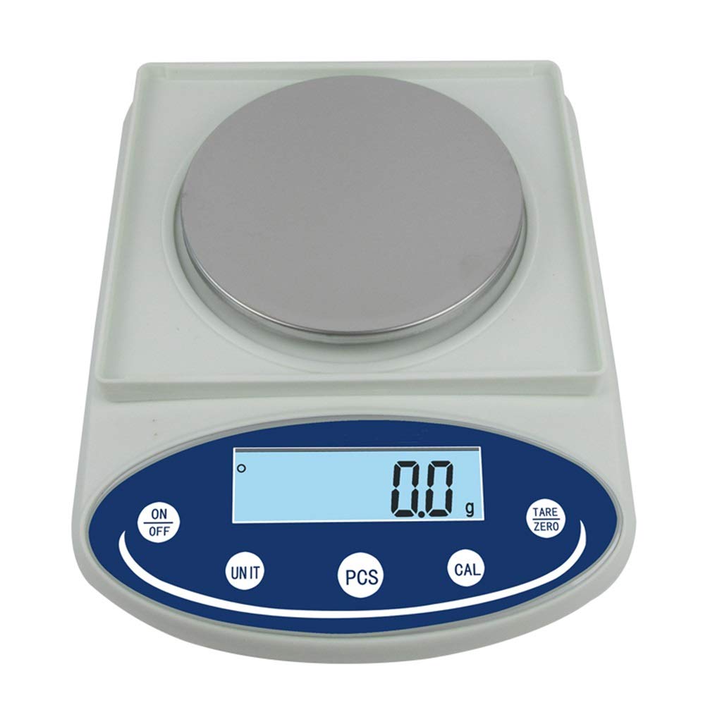Analytical Balance High Precision Laboratory Scale 0.1g Lab Counting Electronic Scientific Weighing for Jewelry School (500g/0.01g)