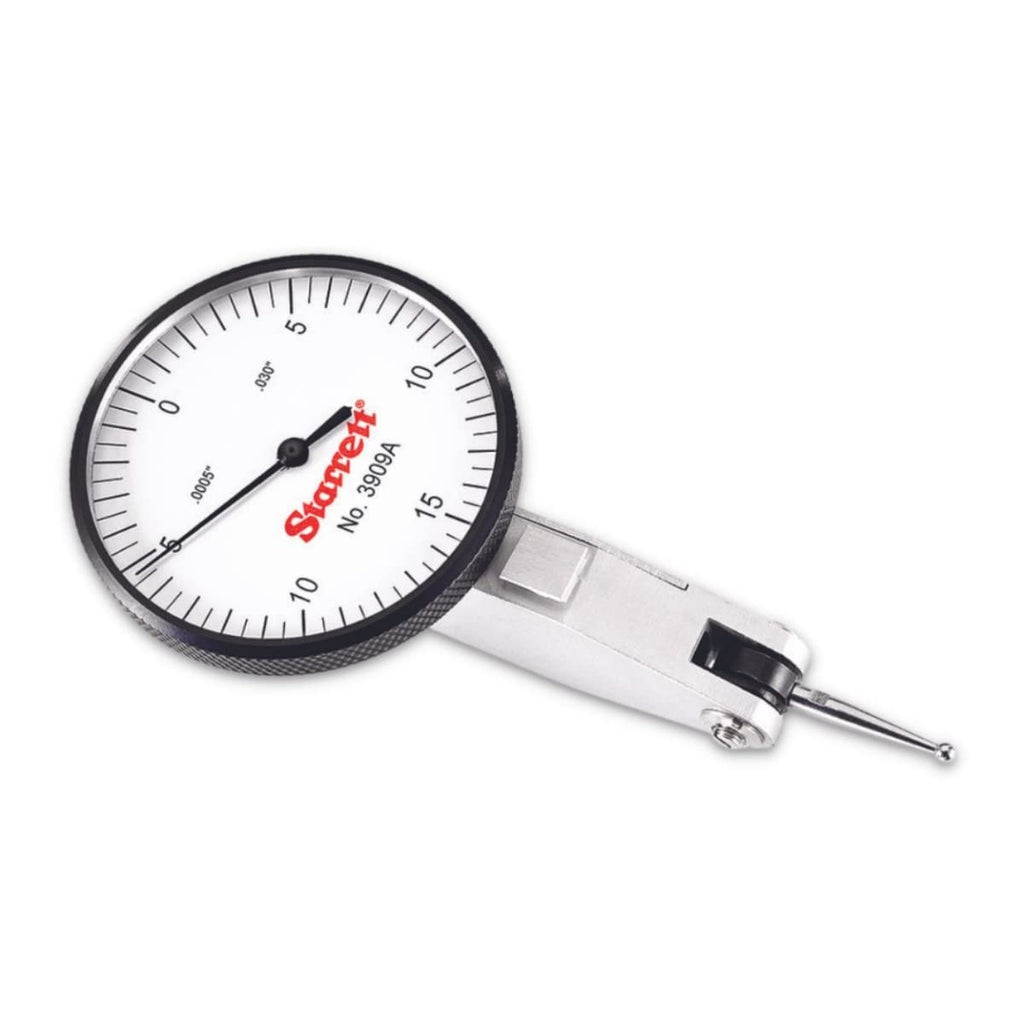 Starrett Dial Test Indicator, 1-9/16" Dia, .0005" Graduation, .030" Range