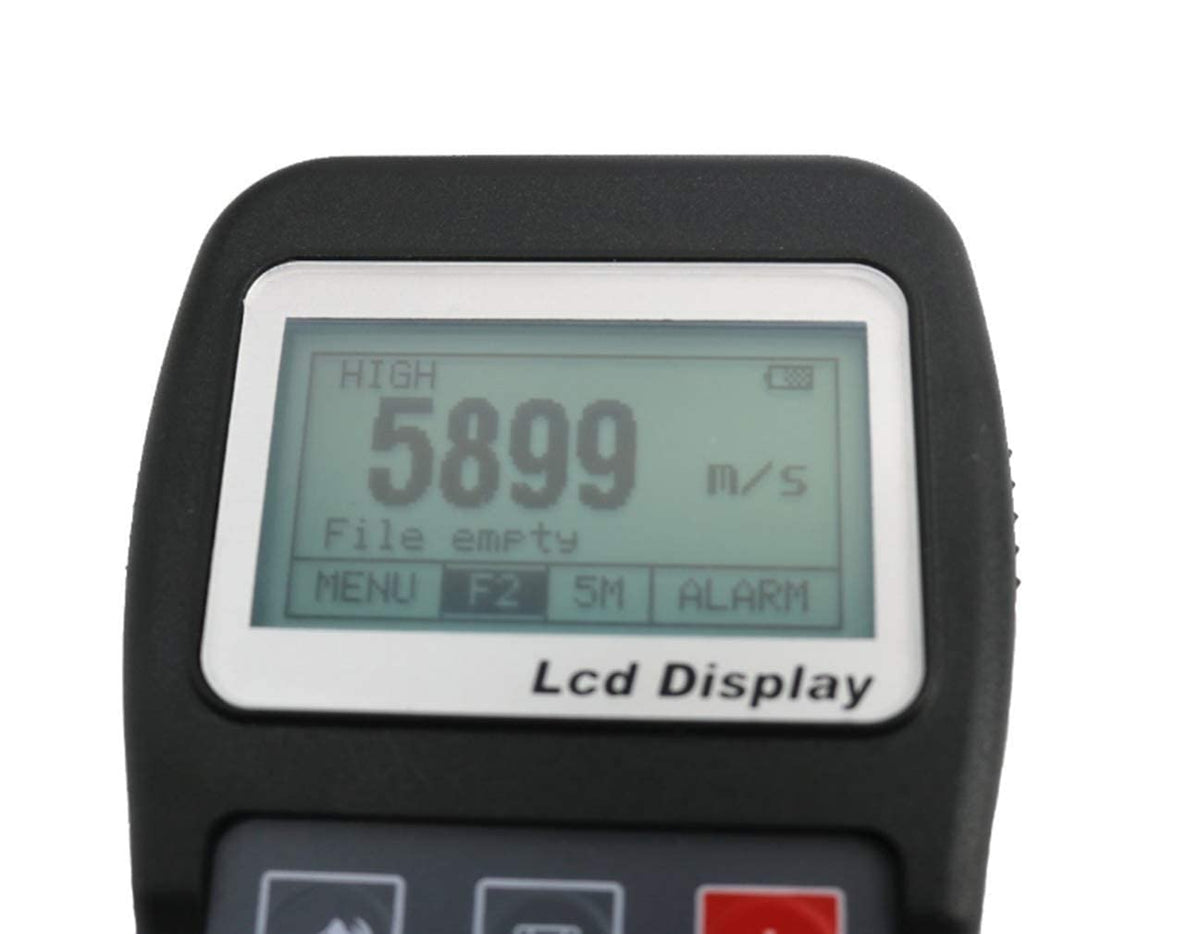 Ultrasonic Thickness Gauge Tester Meter with Free Data Software 1.2~230mm Measurement Range