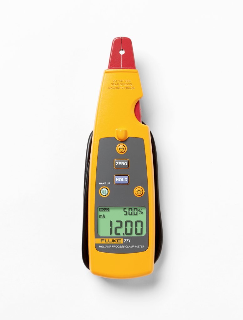 Fluke 771 Milliamp Process Clamp Meter, Black/Yellow