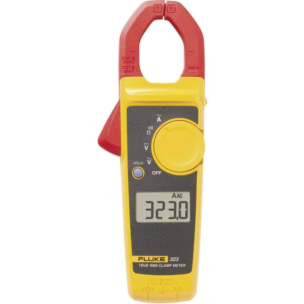 FLUKE 323 Pliers multimeter AC TRMS, 8 Measures DC Voltage up to 600 V
