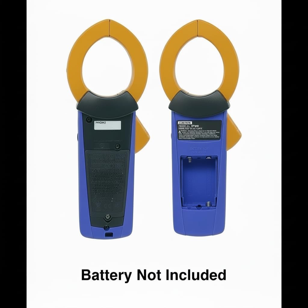 True RMS AC/DC Digital Clamp Meter (600.0 A/2000 A) Multi-Function Electrical Tester for Electricians, Solar Technicians, EV Services| Model: CM4373-50