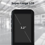 Digital Multimeter, Smart Electrical Tester, Rechargeable Color LCD, 3 Results Display 6000 Counts Auto-Ranging Capacitance Diode Resistance Duty Cycle Live Check, for Vehicles and Households