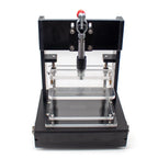 150x130MM PCB Universal Test Stand - PCBA Test Rack Embryo Frame with 4 Acrylic Boards, DIY Circuit Board Fixture Testing Jig for Electronic Component Testing & PCB Assembly Validation