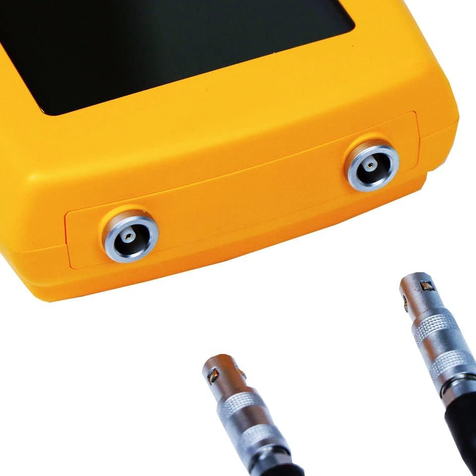 Ultrasonic Thickness Measurement Gauge Meter Tester with Measuring Range 0.8 to 350mm/0.03 to 13.77in for Metals (e.g.Steel,Aluminum,Copper,Etc.) Plastics Ceramics Glass Etc