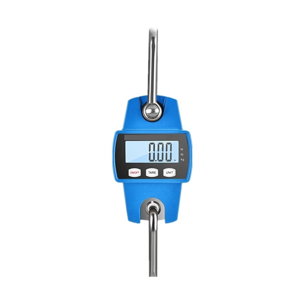 Digital Crane Scale, Hanging Scale, 300kg Crane Scale Heavy Duty Electronic Stainless Steel Hook Hanging Scale Digital LCD Loop Weight Balance Industrial Scales for-200kg Orange-1