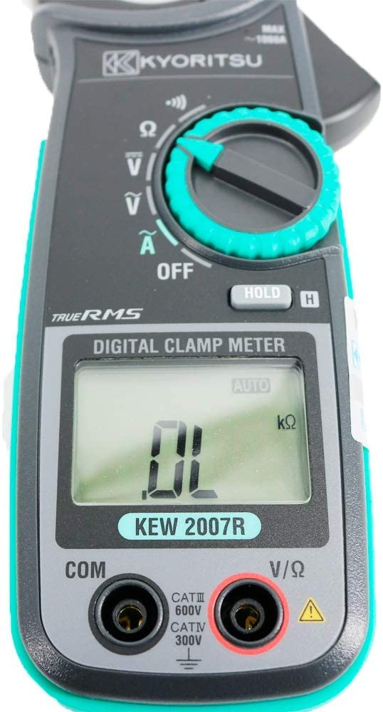 KYORITSU 2007R Digital AC Clamp Meter KEW 2007R Clamp Tester Fully Safety Jaw Accurate Reading