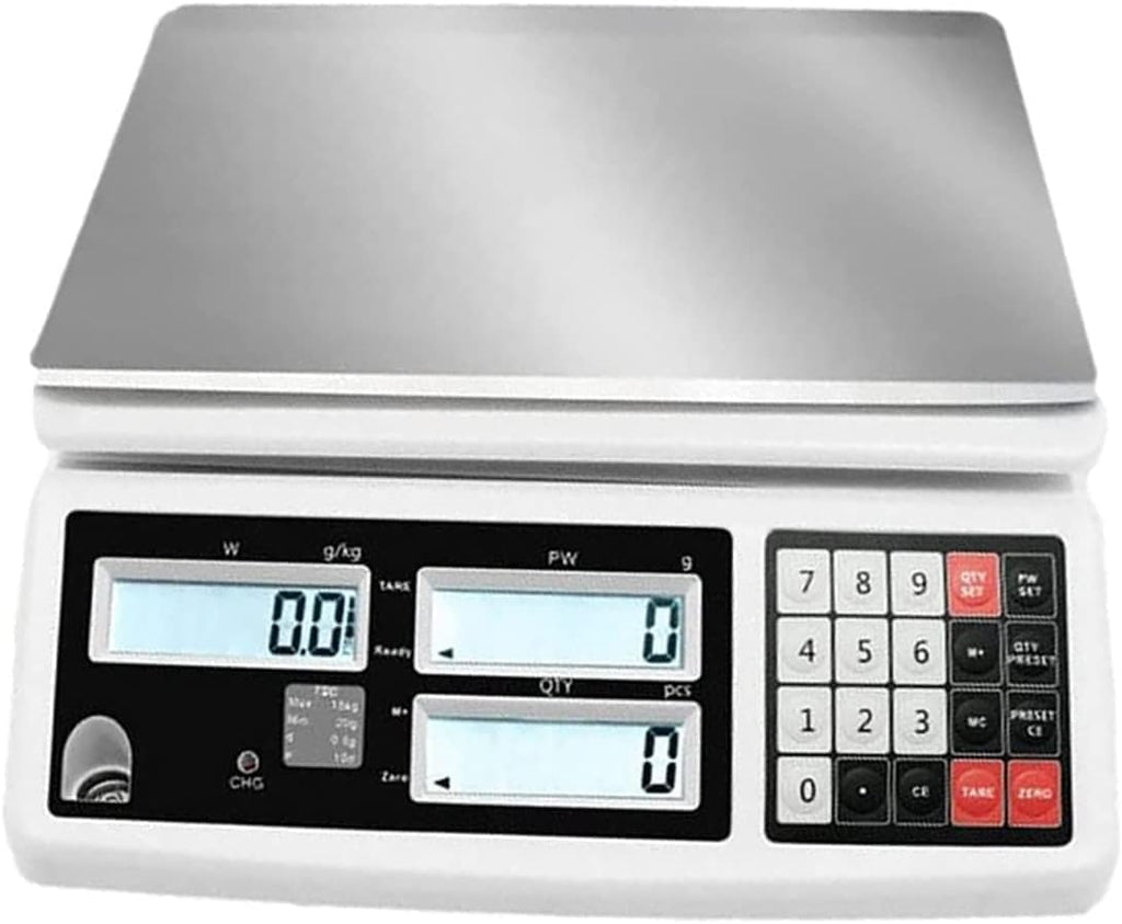 Digital Precision Electronic Scale, Precision Analytical Electronic Balance Jewelry Scale with LCD Display for Science/Industry/Gold,Size_name-30kg/0.5g