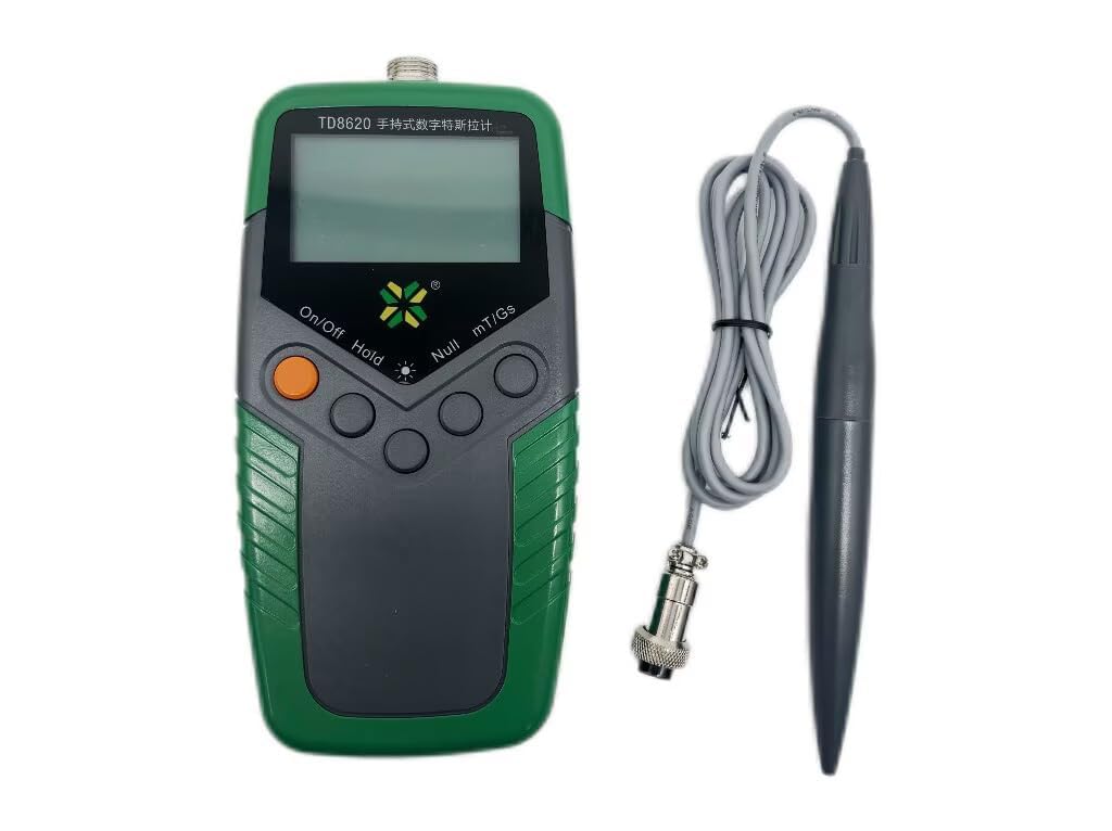 Gauss Meters Portable Tesla Meter for Measuring the Surface Flux Density of Permanent Magnet Materials with Measuring Range 0 to 2400 mT Minimum Resolution 10uT Accuracy ±5%