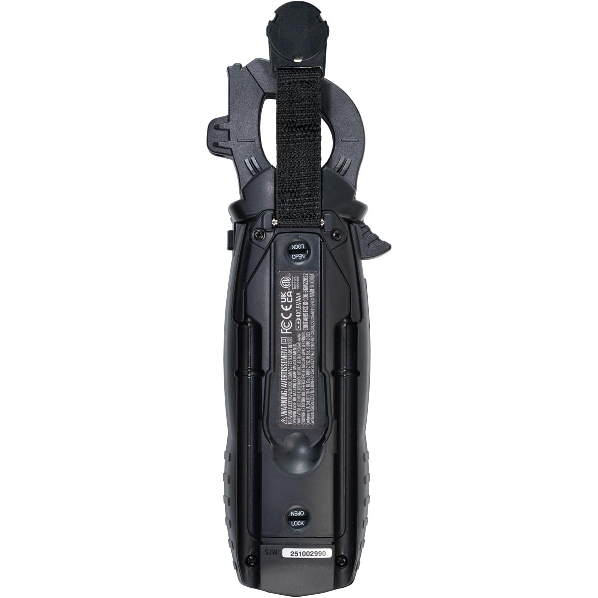 UEi EPCCOMBO TRMS AC Clamp Meter with ATTPC4 Pipe Clamp