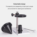 Soil Swelling Rate Tester,Neckless Funnel Soil Measuring Cup Stirrer with 10ml Soil Measuring Cup and Stirrer,Detachable Design,for Laboratory, Geotechnical